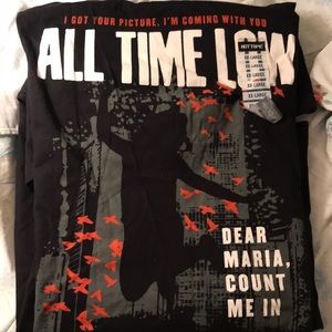 Dear Maria All Time Low 2XL Tee Shirt